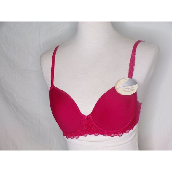 FANTASIE Eclipse Spacer Underwire T-Shirt Bra Red #9002 30D NEW - Picture 7 of 10